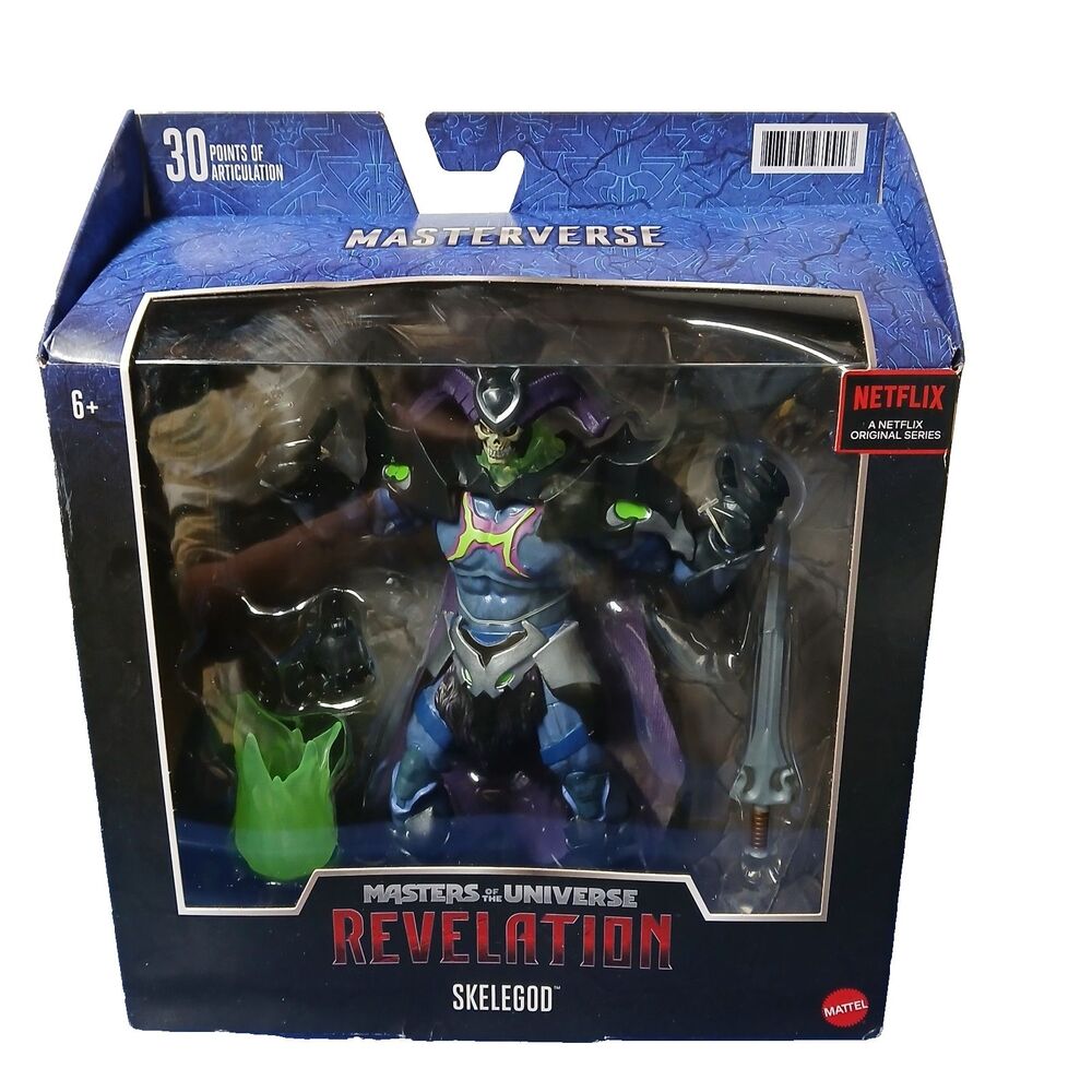 Mattel Masters of the Universe Revelation Skelegod Action Figure #0887961979923